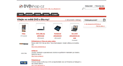 Desktop Screenshot of dvdshop.cz