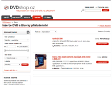 Tablet Screenshot of bazar.dvdshop.cz